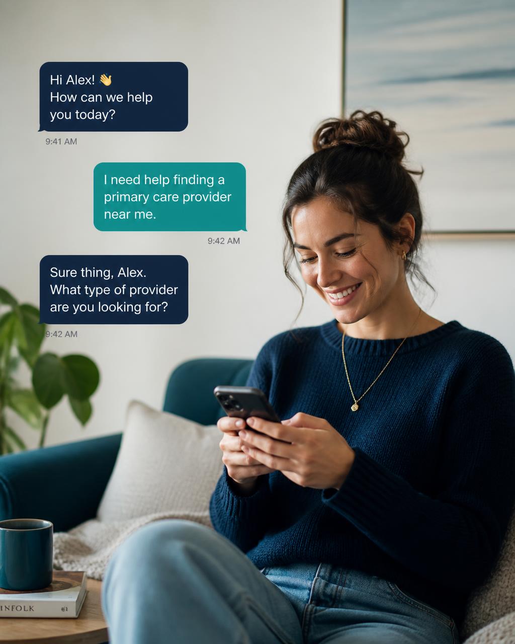 SMS expert navigation